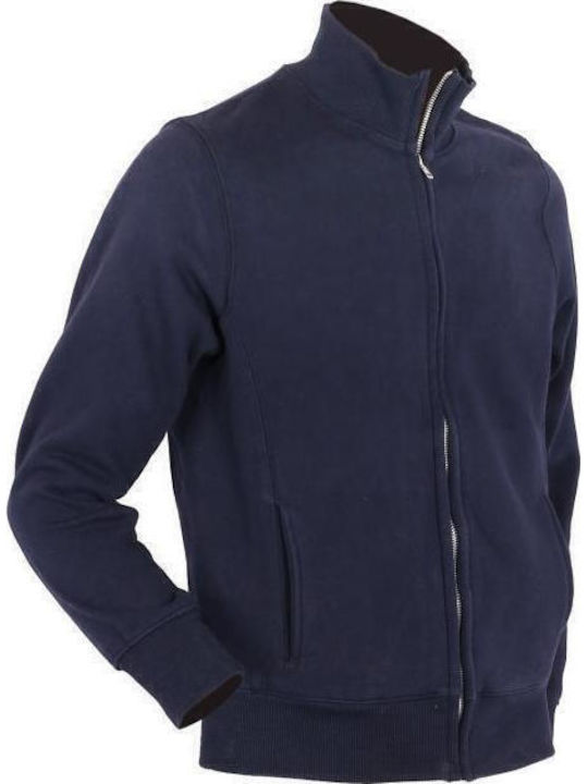 Kprime Unisex Διαφημιστική Ζακέτα Μακρυμάνικη σε Μαύρο Χρώμα