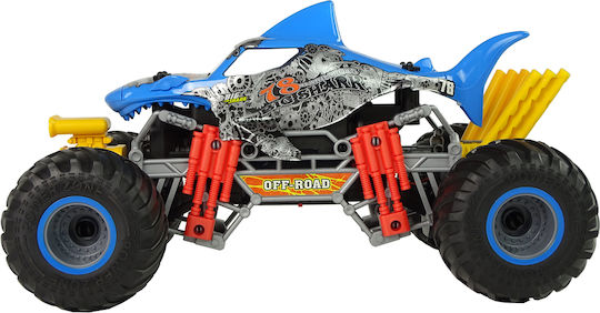 Lean Toys Shark Remote Controlled Car Blue