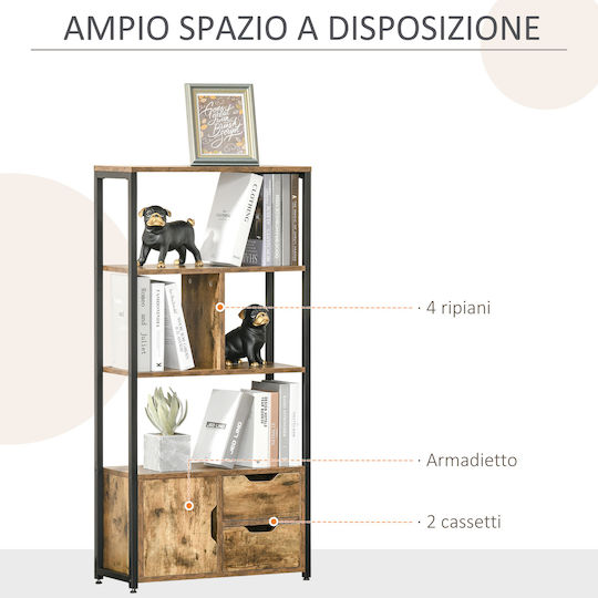 Bibliotecă Maro 58x24x122 cm