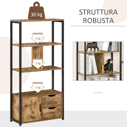 Bibliotecă Maro 58x24x122 cm