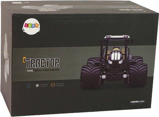 Lean Toys Remote Controlled Remote Controlled Tractor Black