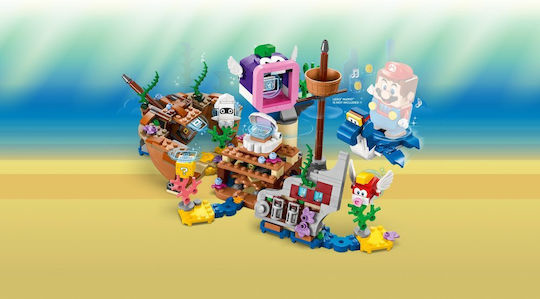 LEGO Super Mario Dorrie's Versunkene Schiffswrack Abenteuer Erweiterungsset für 7+ Jahre 500 Stück