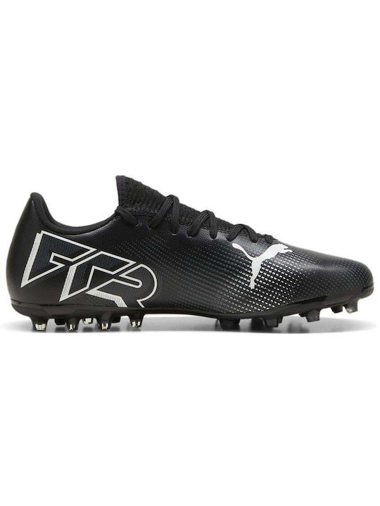 Puma Future 7 Play MG Low Football Shoes with Cleats Black