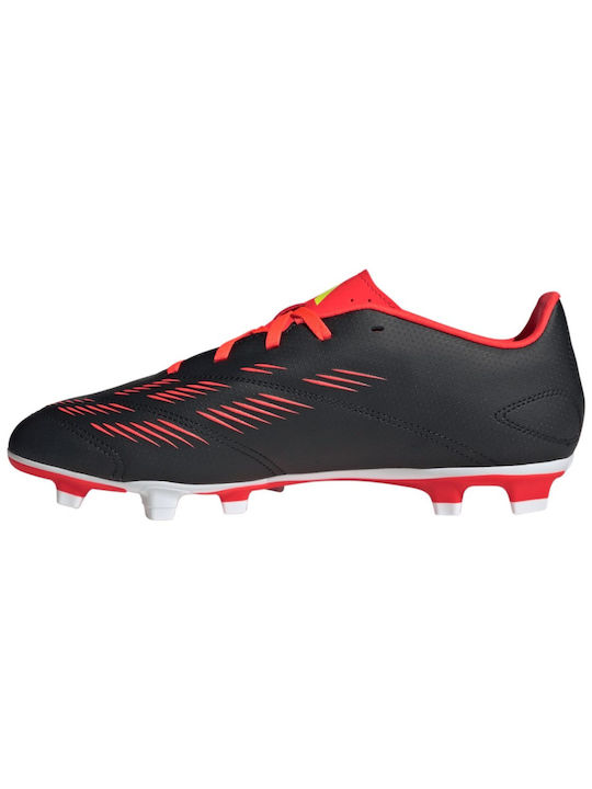 Adidas Predator 24 Low Football Shoes FG with Cleats Black