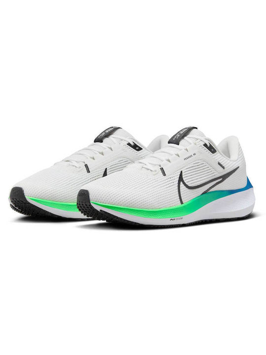 Air Zoom Pegasus 40 Bărbați Pantofi sport Alergare Albe
