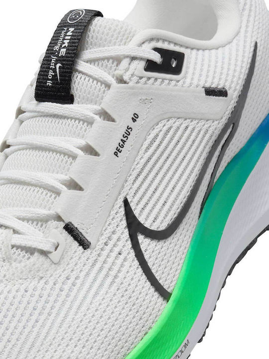 Air Zoom Pegasus 40 Bărbați Pantofi sport Alergare Albe