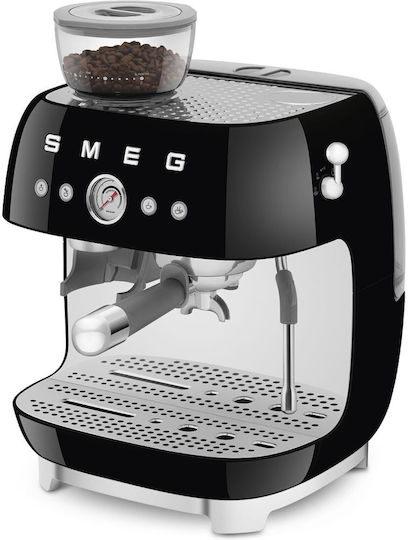 Smeg Automat de Espresso 1650W Presiune 15bar Neagră EGF03BLEU