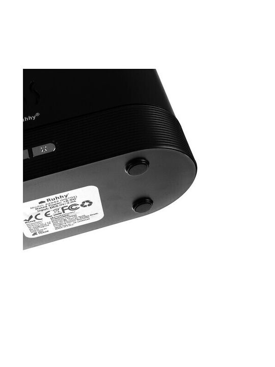 Ruhhy Lumini LED Dispozitiv de aromaterapie Negru 180ml