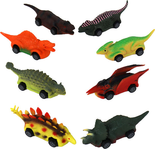 Lean Toys Dinosaurs Cars Set for 3+ Years