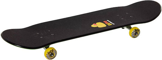 Skateboard Комплектен Къса дъска Жълт