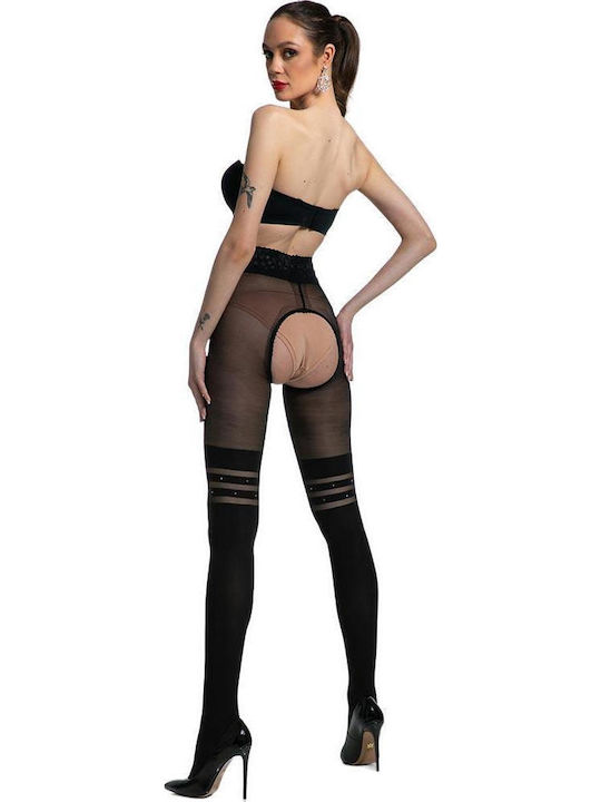 Amour Venus Sexy Καλσόν Μαύρο