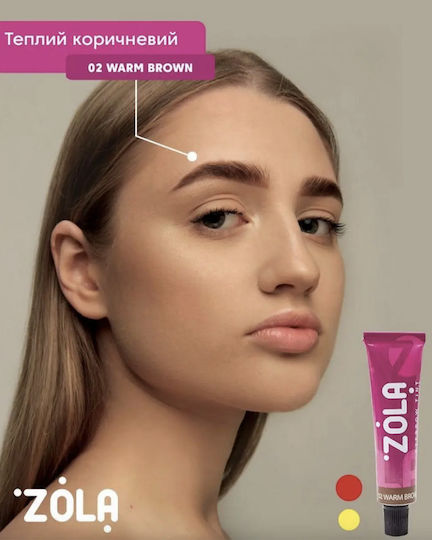 Zola Collagen Σετ Μακιγιάζ Φρυδιών 5ml
