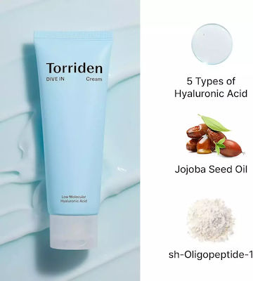 Torriden Moisturizing Cream Face with Hyaluronic Acid 80ml