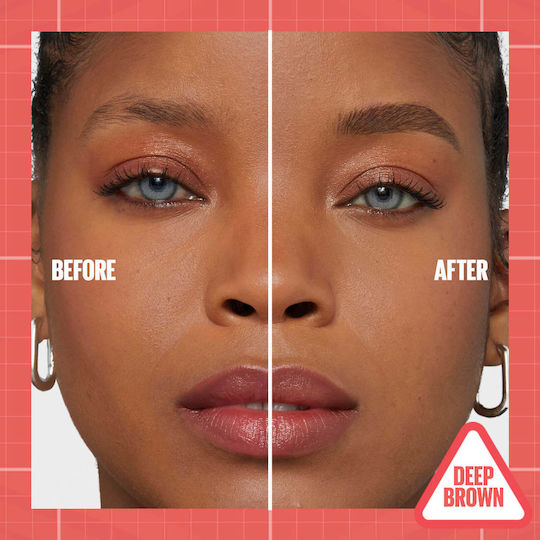 Maybelline Build-a-brow 2 Easy Steps Pencil for Eyebrows Deep Brown