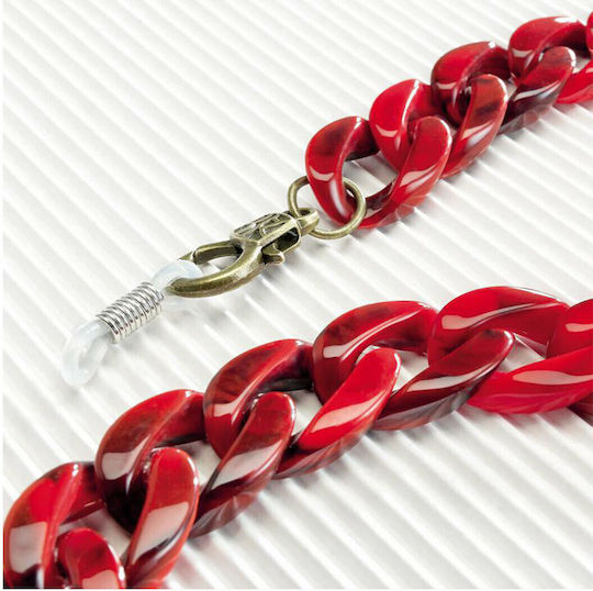 Centrostyle Centrostyle Brillenketten Rot