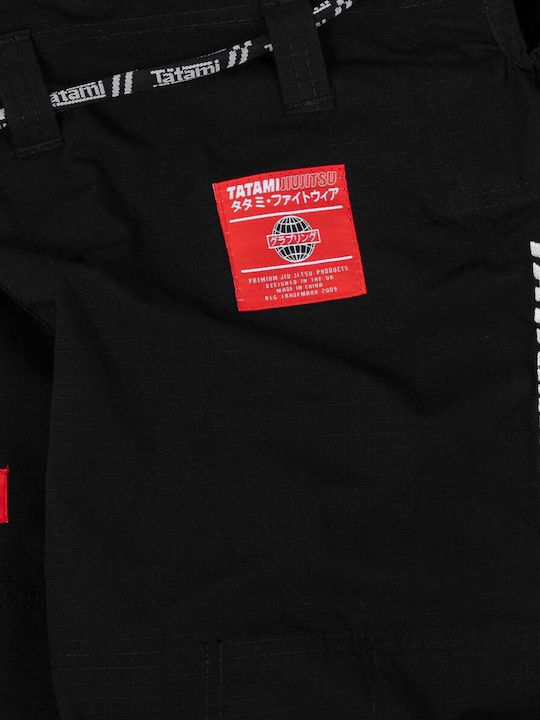 Tatami Fightwear Tatami Uniform Brasilianisches Jiu Jitsu Schwarz
