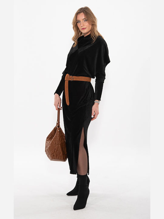 Donna Martha Midi Dress Black