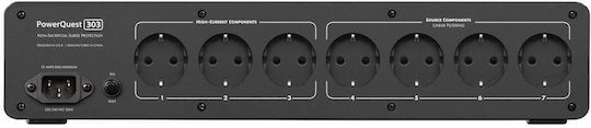 Audioquest PowerQuest 303 Power Strip Black