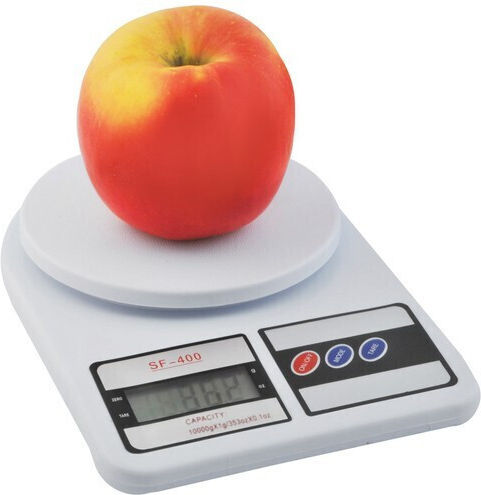 Digital Kitchen Scale Up To 10kg White