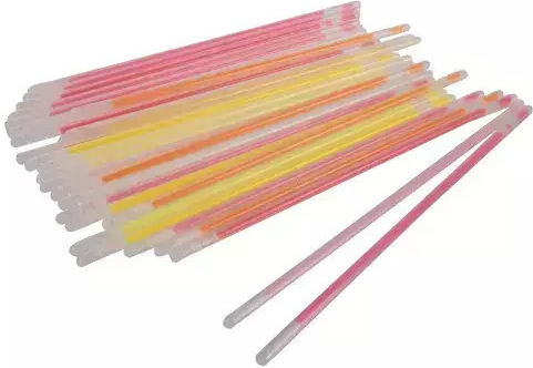 Kruzzel Glow Stick from Plastic Set of 100pcs