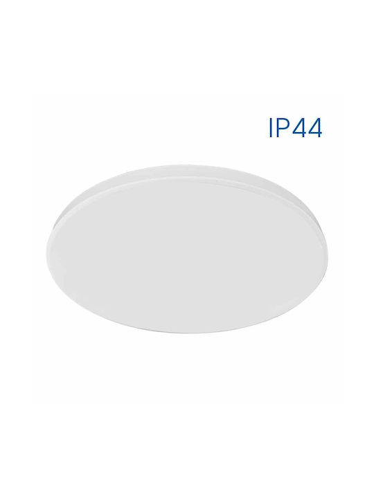 Vivalux Outdoor Ceiling Flush Mount with Integrated LED in White Color VIV004810