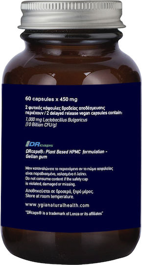 Ygia Lactobacillus Bulgaricus Probiotice 60 capace