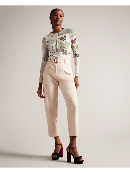 Ted Baker Women's Blouse Long Sleeve White