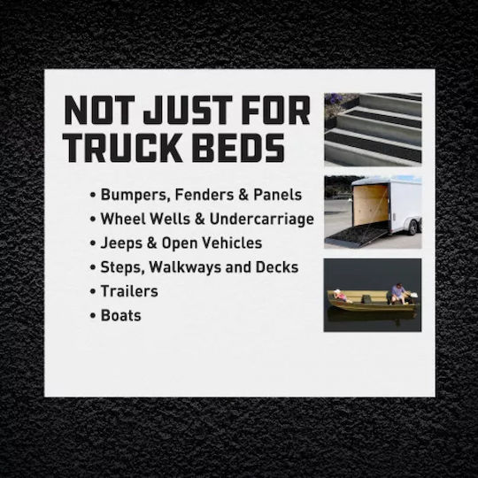J-B WELD Polyurethan Herculiner Bedliner Aerosol Truck Bed Beschichtung Schutzfarbe Schwarz 425gr HALB15