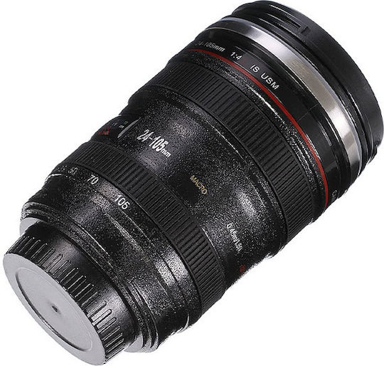 Thermos Glas Thermosflasche Braun