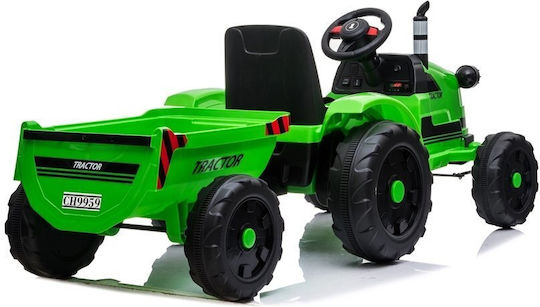 Elektrisch mit Anhänger 12 Volt Grün