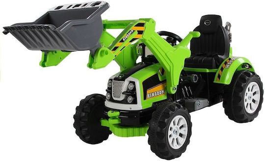 Excavator pentru copii cu pedale cu Pedale Verde