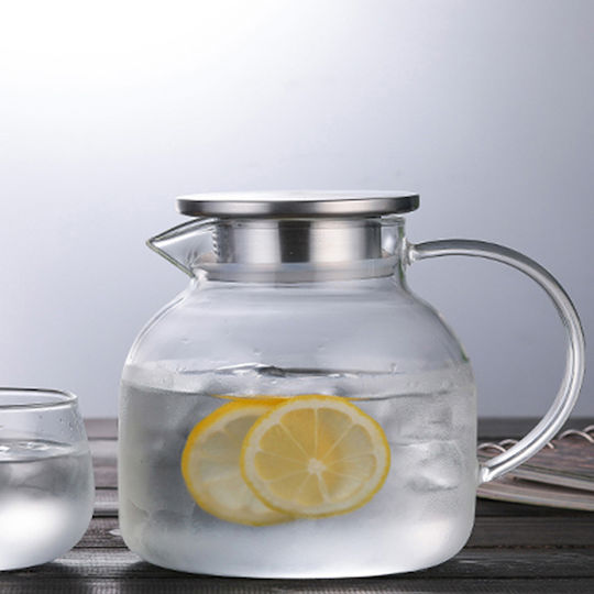 Viosarp Τσαγιέρα Γυάλινη 1000ml
