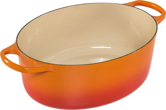 Le Creuset Dutch Oven Oval Made of Aluminum 33x42.7cm 1pcs