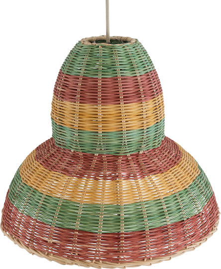 GloboStar Caballeros Κρεμαστό Φωτιστικό Bulb Boho Πλέγμα με Ντουί E27 40x30x30εκ.