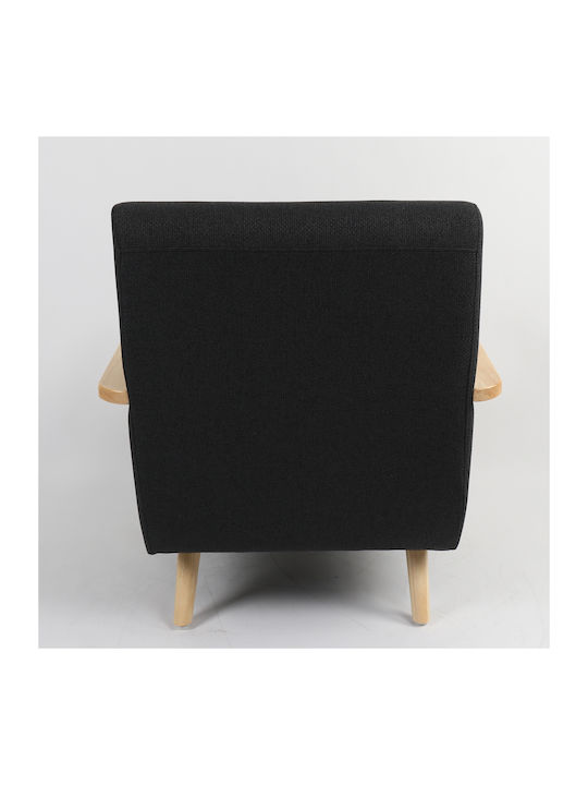 Grevillea Black/Natural 82x70.5x85cm