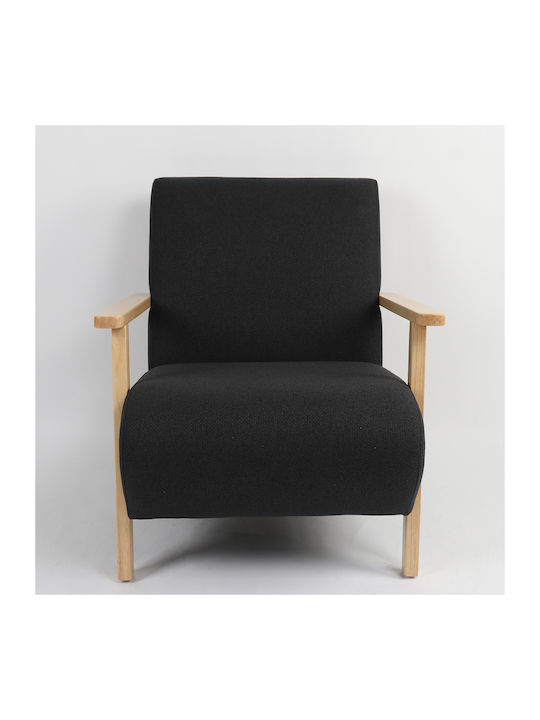Grevillea Black/Natural 82x70.5x85cm