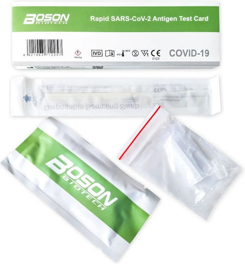 Boson Rapid SARS-CoV-2 Antigen Test 1pcs Self-Diagnostic Test for Rapid Detection Antigens with Nasal Sample