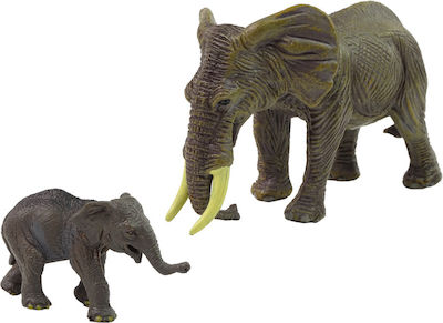 Miniature Toy Elephants Gray