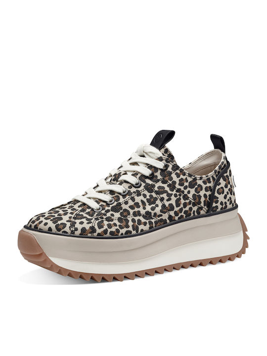 Tamaris Flatforms Sneakers Leopard
