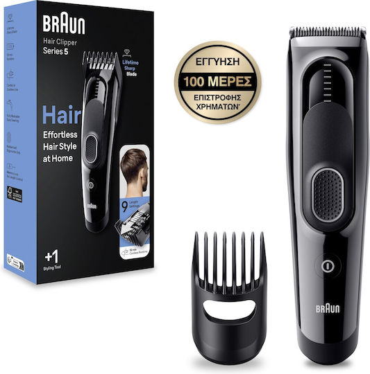 Braun Series 5 Wiederaufladbar Haarschneidemaschine Schwarz HC5310