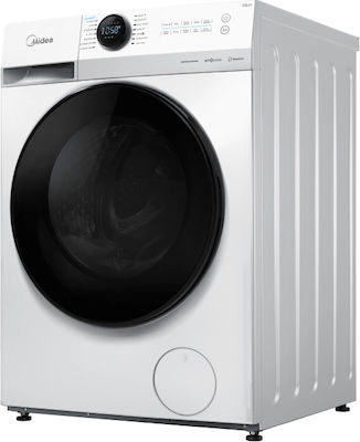 Midea Πλυντήριο Ρούχων 9kg 1400 Στροφών MF200W90WB/W-GR