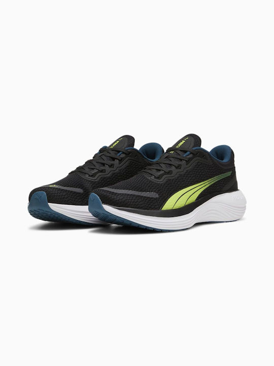 Puma Scend Pro Ανδρικά Αθλητικά Παπούτσια Running Μαύρα