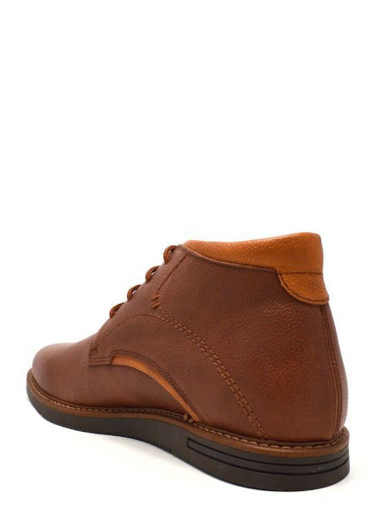 Leather Brown Men's Boots Anatomical