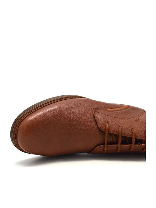 Leather Brown Men's Boots Anatomical