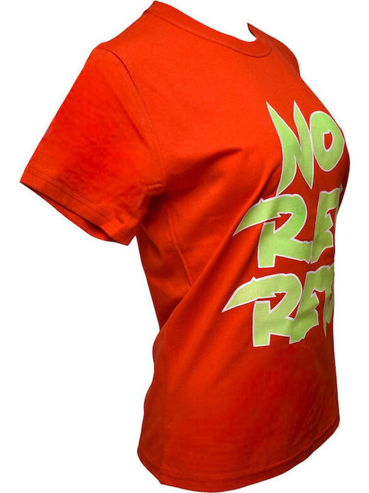 Αθλητικό T-shirt No Regrets Κόκκινη