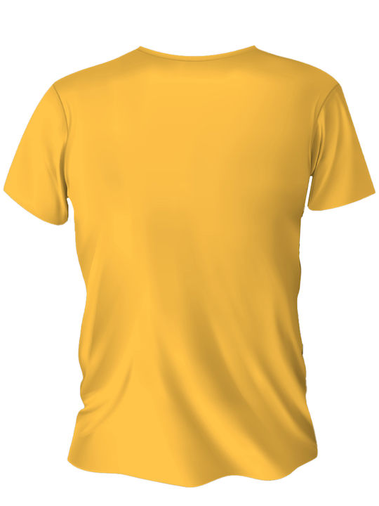 Men's Short Sleeve Blouse Gold
