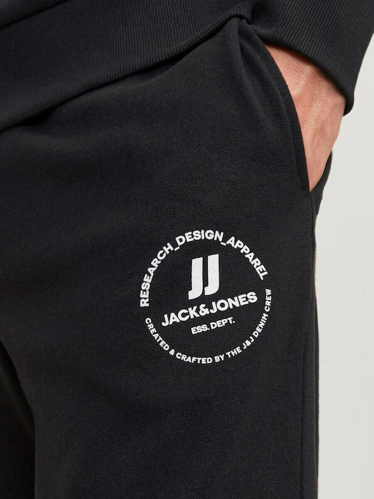 Sweatpants with Elastic Black