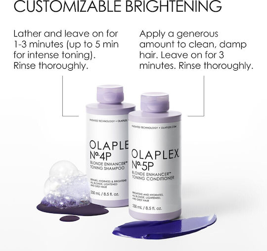 Olaplex No. 5P Blonde Enhancer Conditioner Color Maintenance for Coloured Hair 250ml