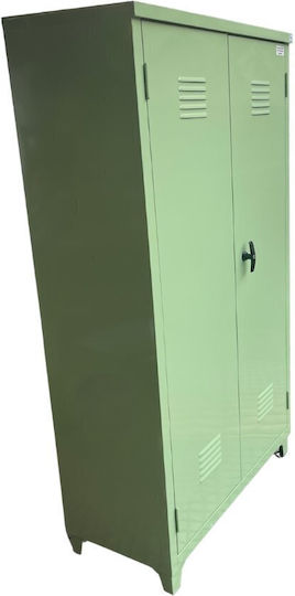 Δίφυλλη Μεταλλική Γαλβανιζέ 176x45x90εκ. Δίφυλλη Μεταλλική Γαλβανιζέ 176x45x90εκ.