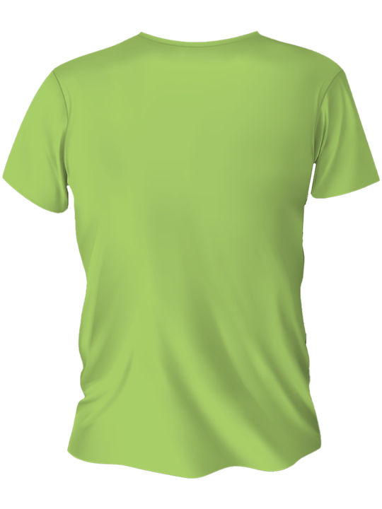 Kurzarmbluse Lime